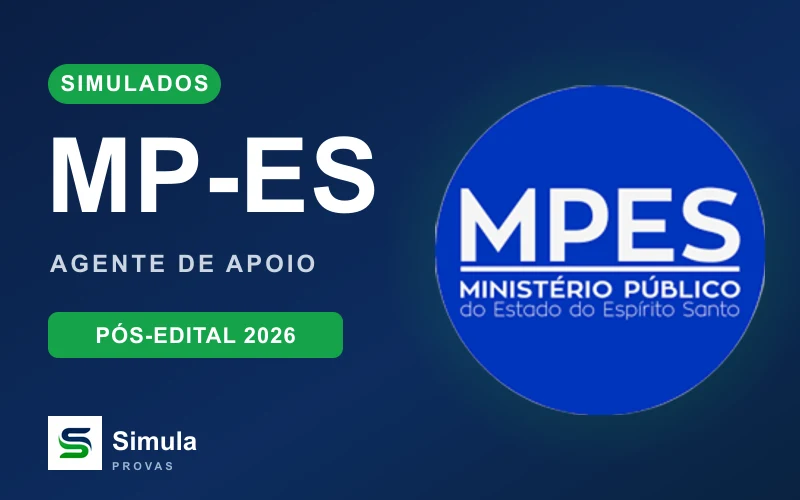 MPES Agente de Apoio — Simulados