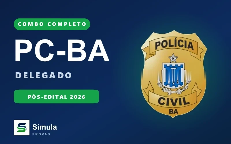 PC-BA Delegado — Combo Completo