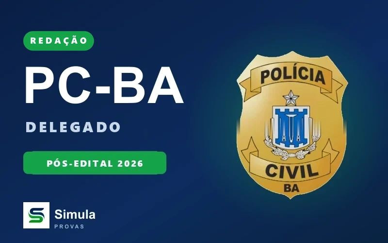 PC-BA Delegado — Discursiva