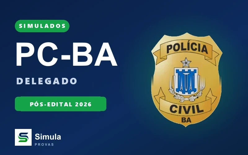 PC-BA Delegado — Simulados