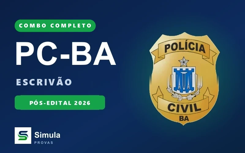 PC-BA Escrivão — Combo Completo