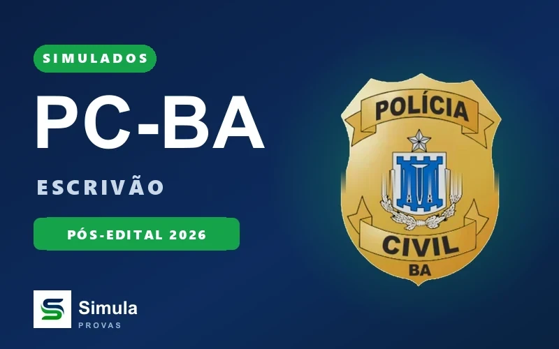 PC-BA Escrivão — Simulados
