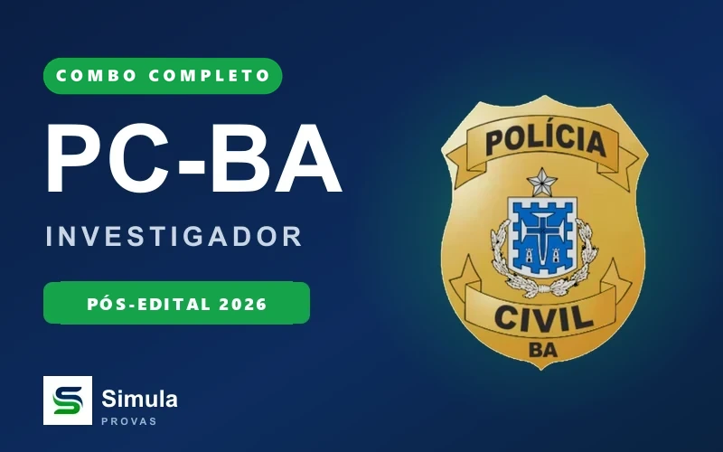 PC-BA Investigador — Combo Completo
