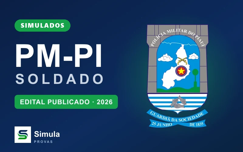 PM-PI Soldado — Simulados