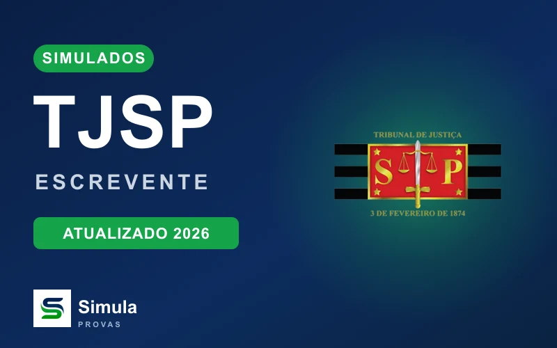 TJSP Escrevente — 10 Simulados